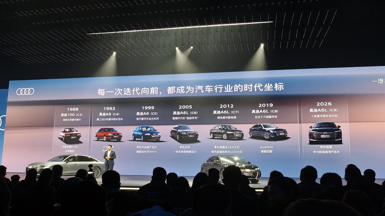 全新一代奥迪 A6L 价格来了，32.29-43.59 万元

同时，奥迪 A6