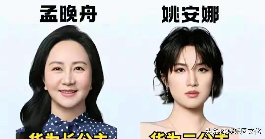 众所周知
任正非有两个女儿
孟晚舟和姚安娜
孟晚舟已经代替任正非掌舵华为了
而姚