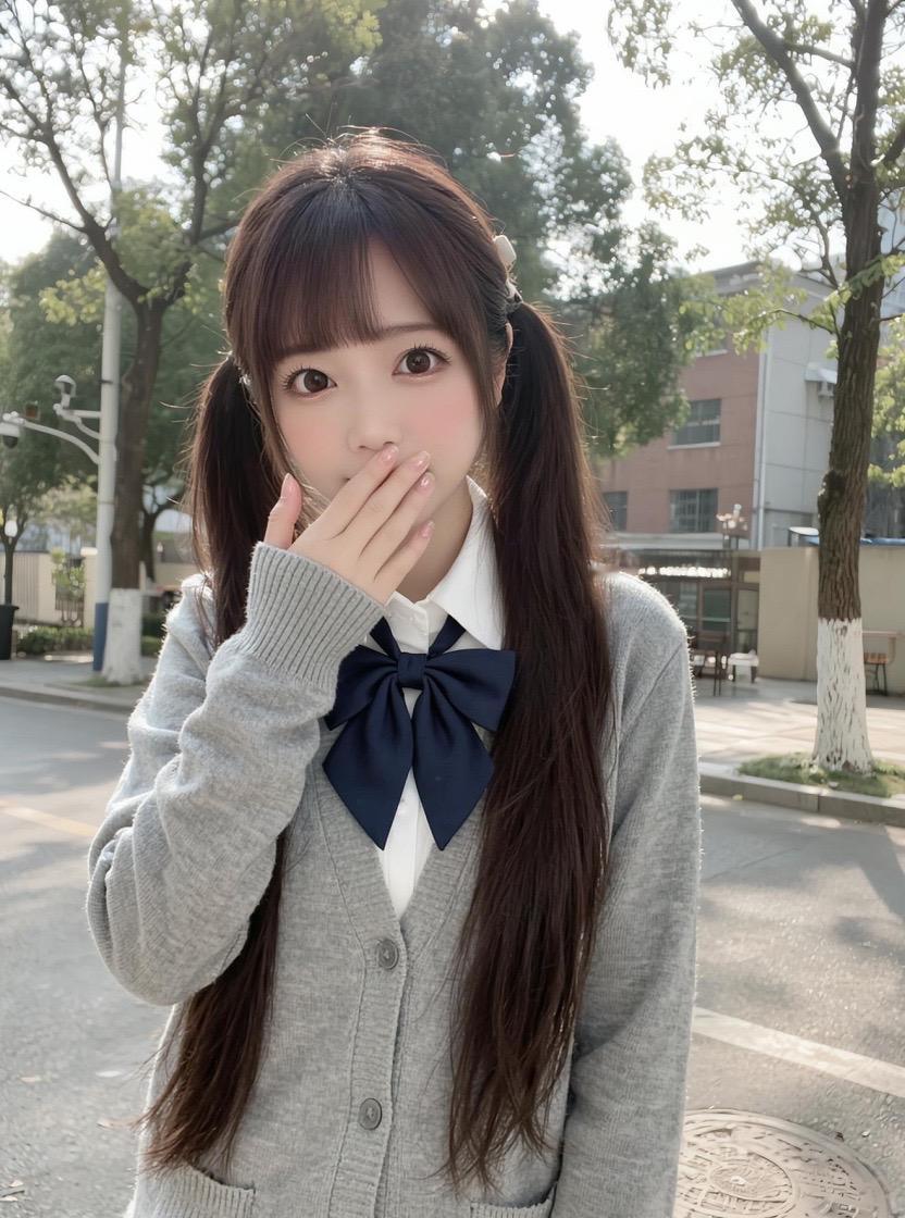 美女 清纯女神 拍照姿势 日常生活 jk穿搭