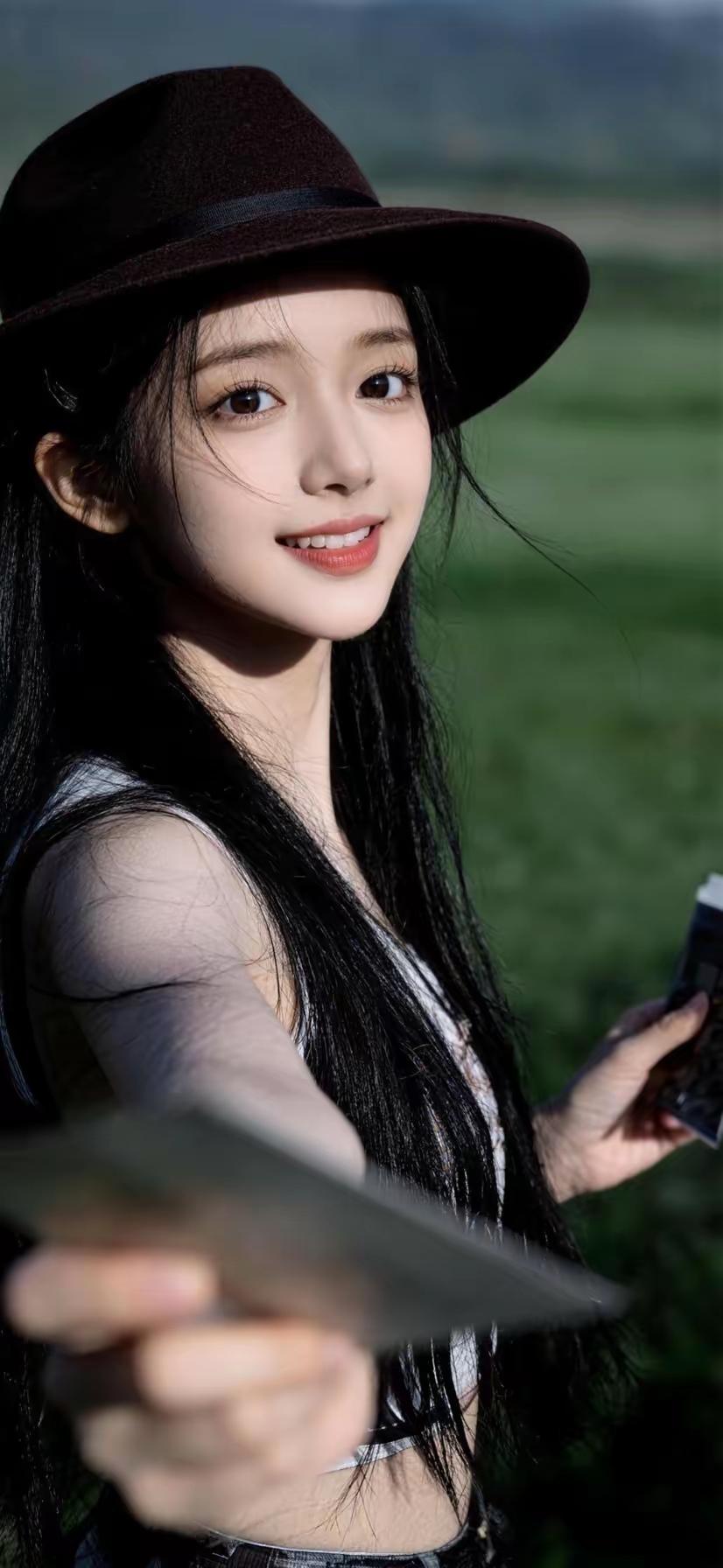 甜美可爱女孩