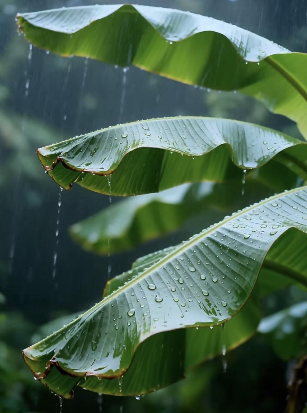 上联：秋听雨打芭蕉
下联：冬看冰天雪地