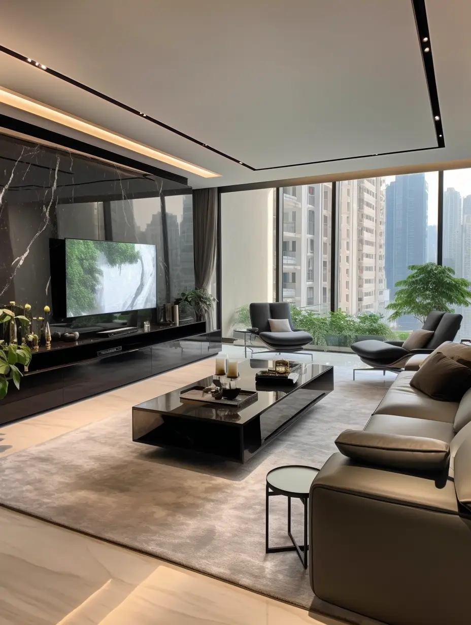 简约风真的太高级了吧，氛围感拿捏的死死的。✨这套简约风装修简直就是高级...