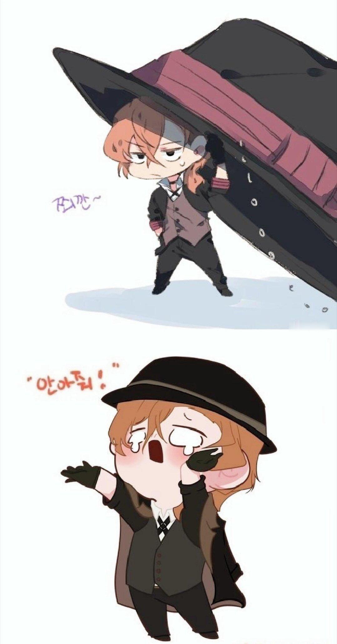最爱礼帽的中也君！作者cr.木子中原中也 [文豪野犬] 