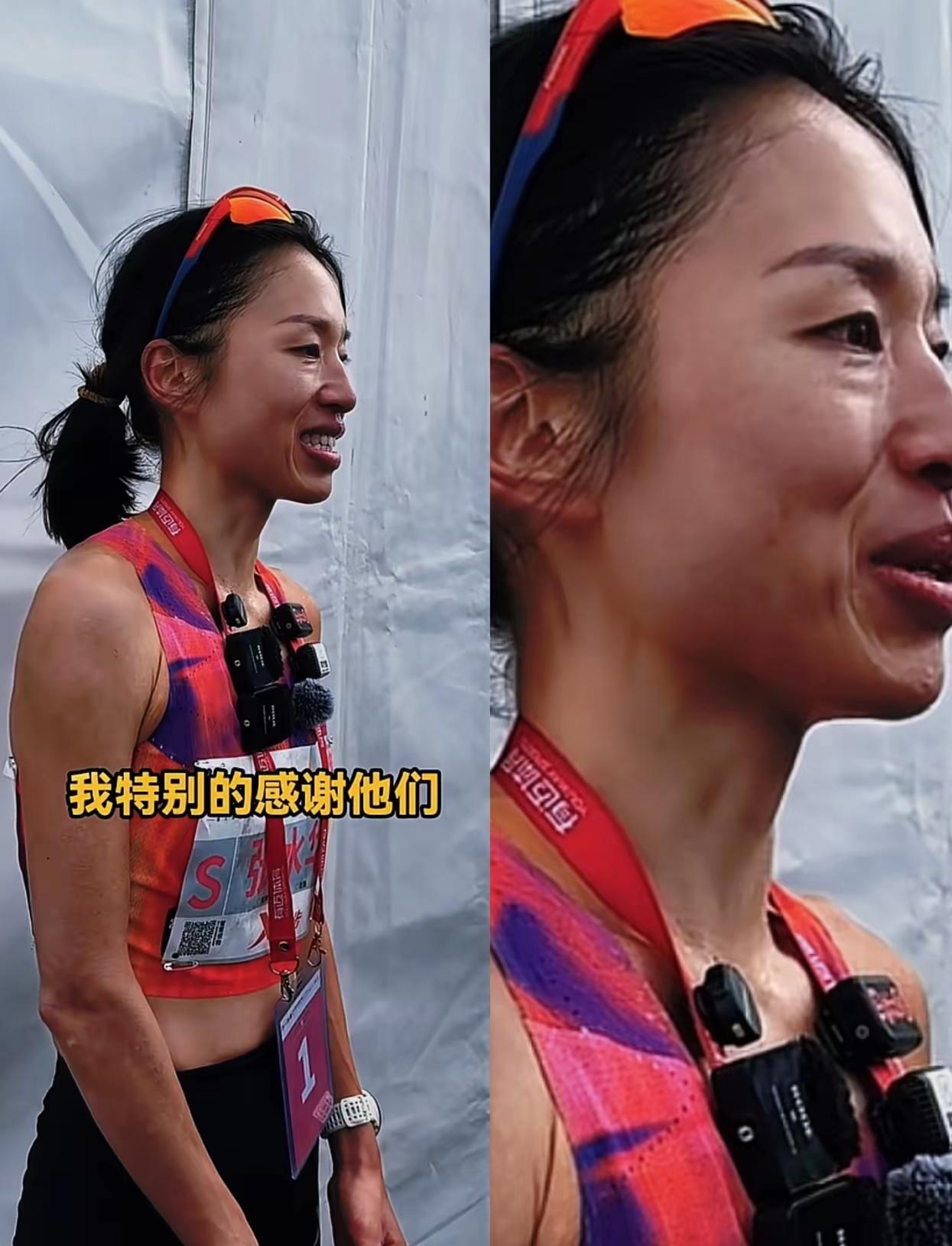 张水华不愧是最快女护士，这次参加马拉松比赛的张水华也是再次登上了热搜，这次却不是