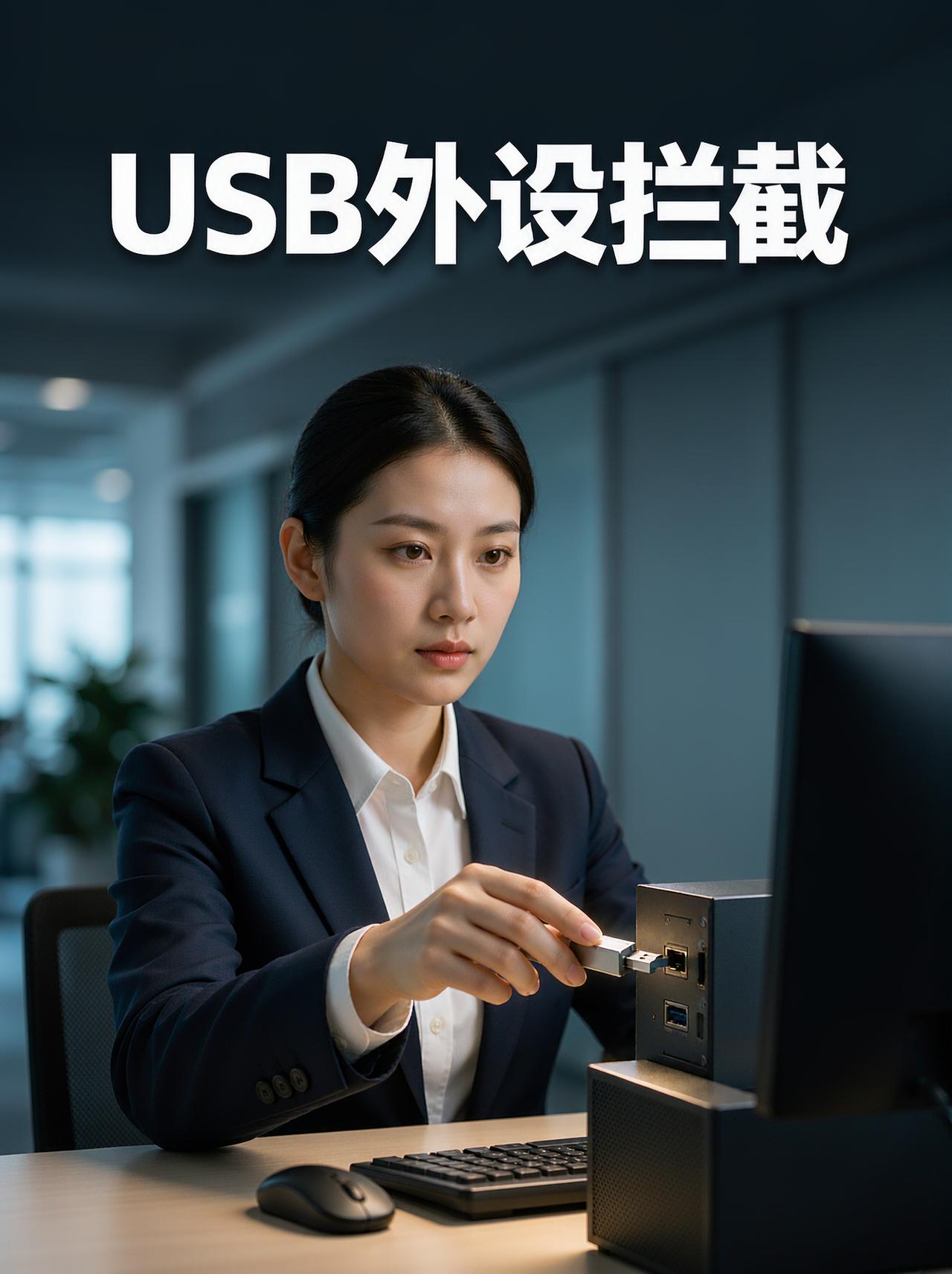 USB外设拦截怎么做？试试这5个方法，2026收藏码住

U盘一插文件就被拷走，