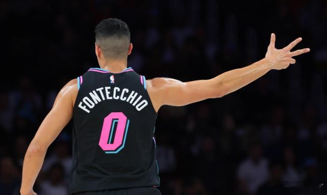 1月29日讯 NBA常规赛，热火124-133不敌魔术。本场比赛，热火球员丰泰基