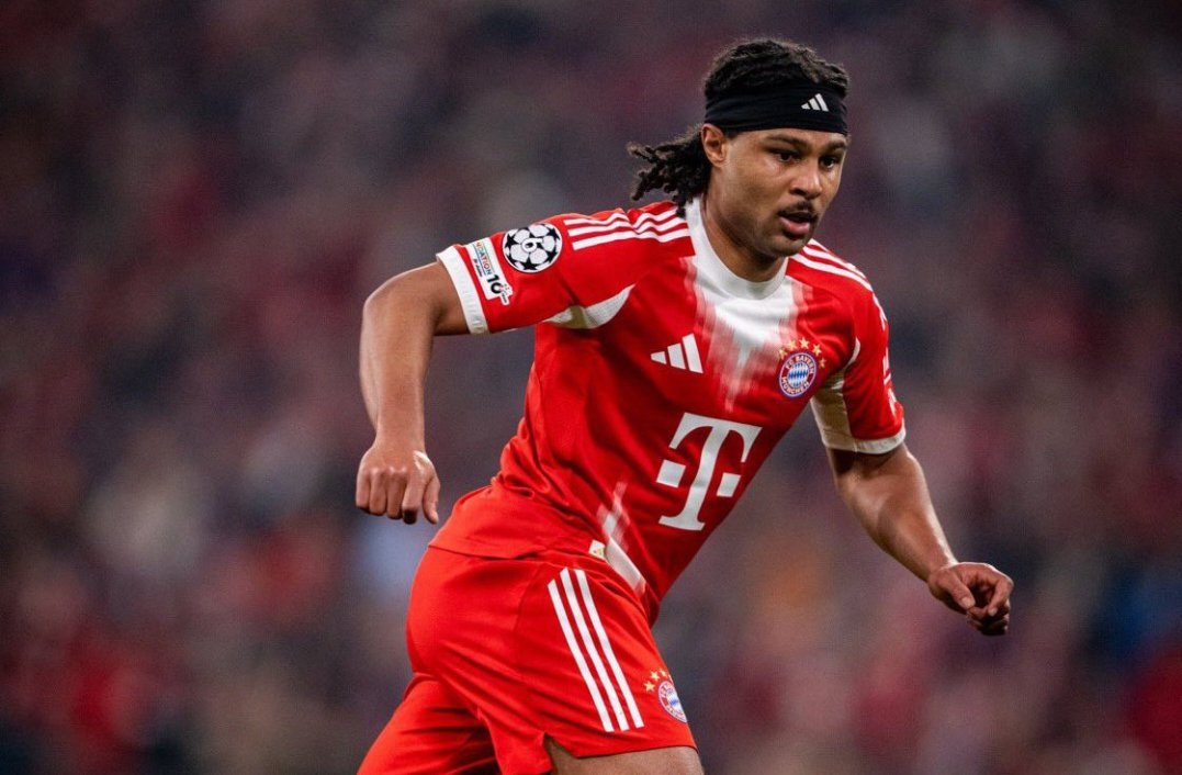 格纳布里在斯图加特赛前最后一次训练中环右大腿内收肌撕裂，预计他将缺席至少2个月，