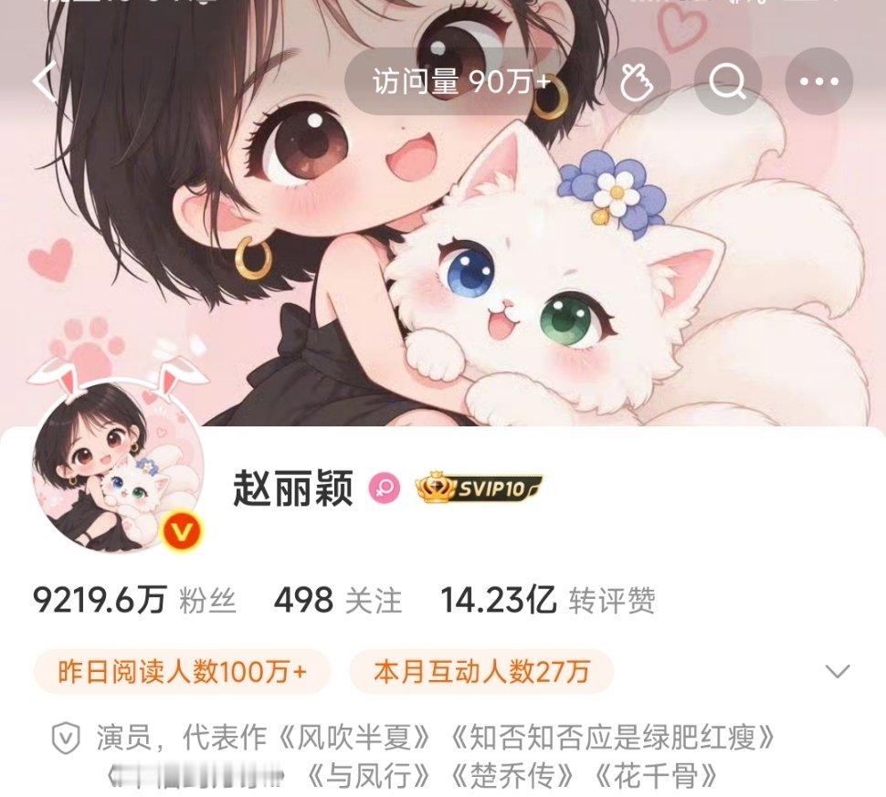 我天，我丽访问量已经90万了 ​​​