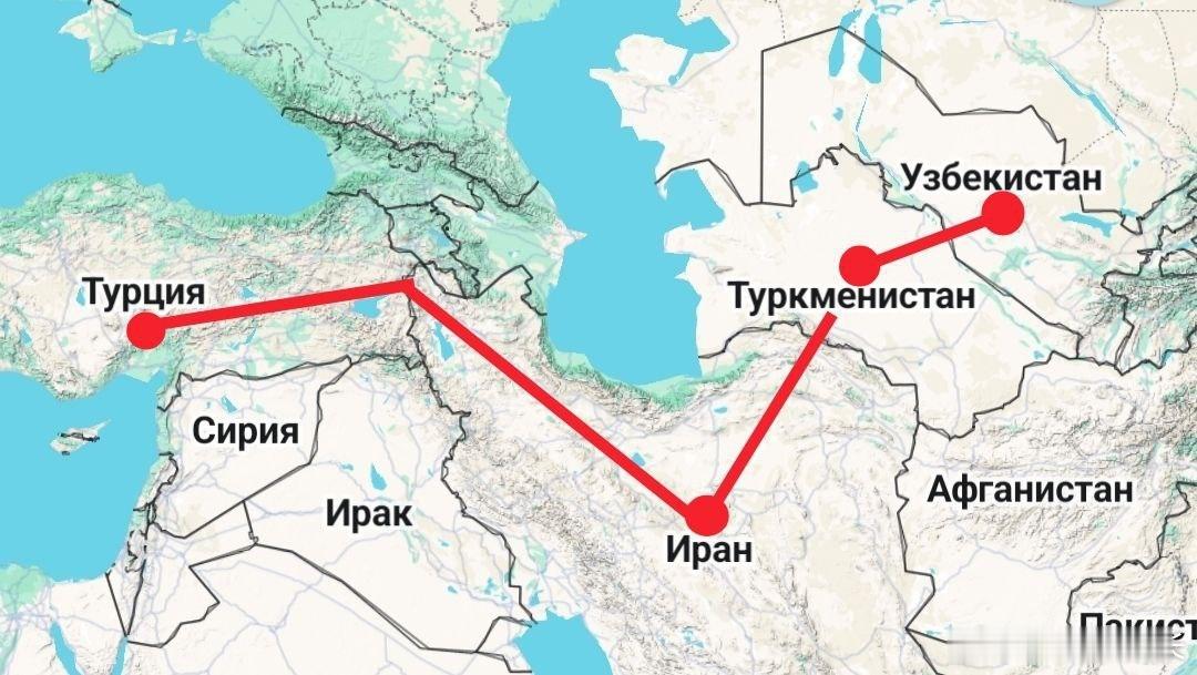 乌兹别克斯坦和土耳其当局签署协议，开通“乌兹别克斯坦-土库曼斯坦-伊朗-土耳其”