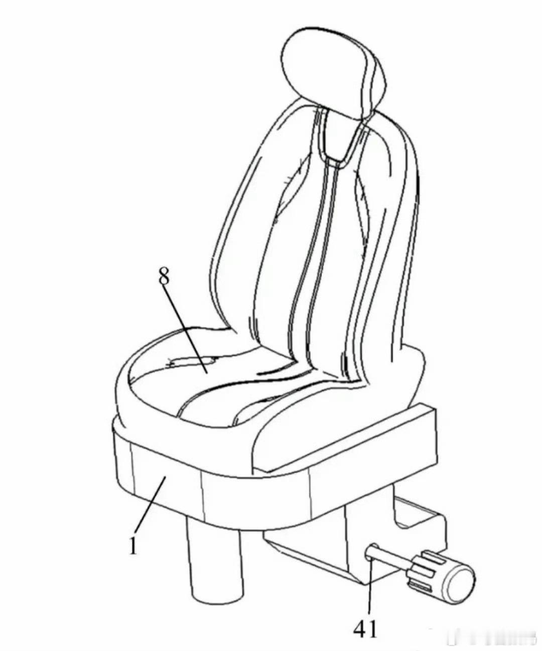 赛力斯将推出车载厕所我去，设计师人才啊，车载厕所，滑轨设计，不用时可隐藏在座椅下