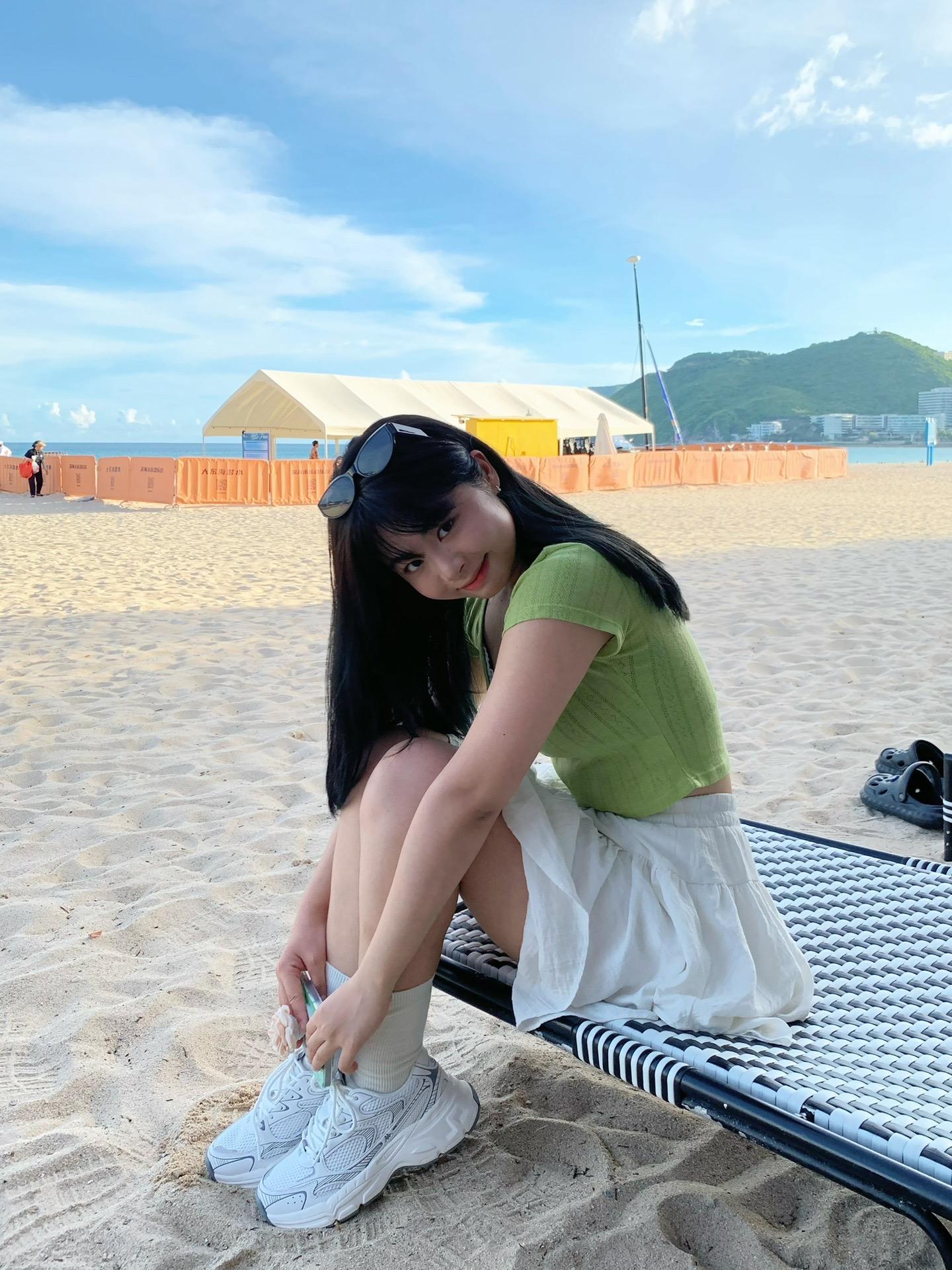 喜欢大东海！蓝蓝的！Kapp鞋类