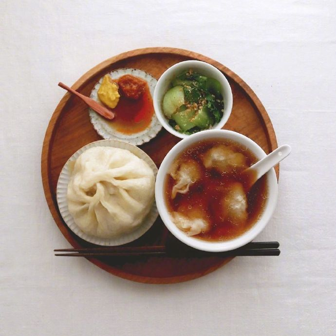一个人也要好好吃饭。  