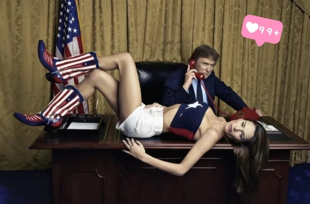 [中国赞]很少有人知道，1999年特朗普和梅拉尼娅的合照，那时两人还没结婚，只是