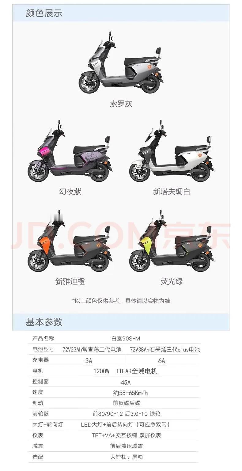 雅迪的电动车太差劲了。
雅迪白鲨，宣传续航81-100公里，但我72伏38安的电