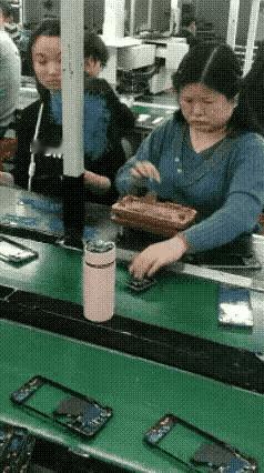 流水线的工作虽然不是十分复杂但是也很累