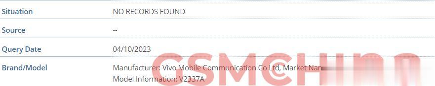 #佛系搞机# vivo X Fold3 Pro 现身 GSMA IMEI 数据库