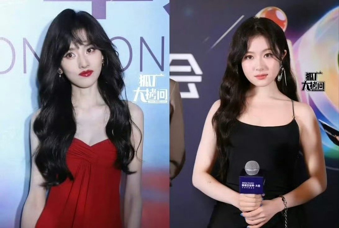 瘦了的宋祖儿看起来好奇怪，感觉还不如李兰迪耐看 