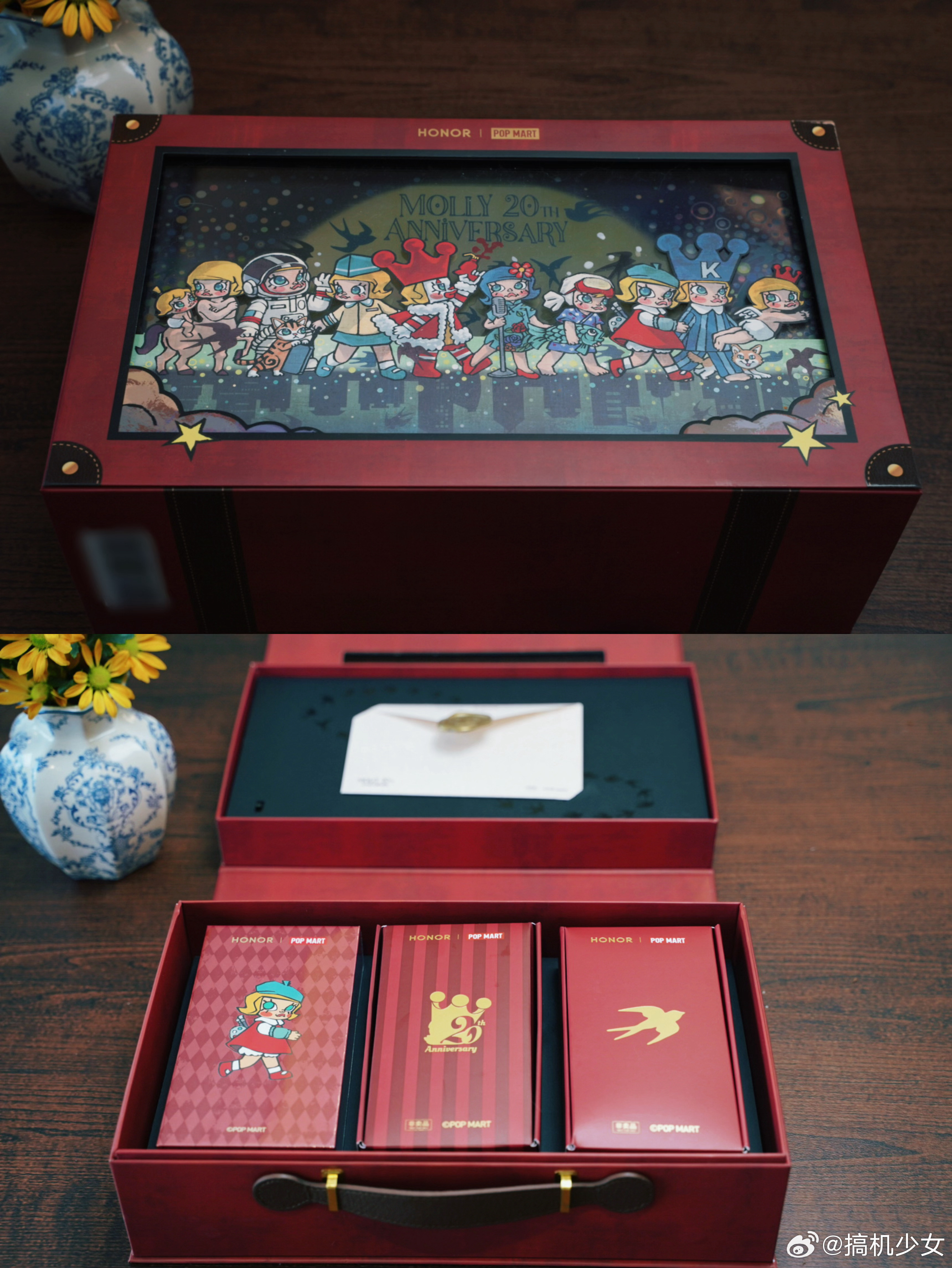 荣耀 500 Pro MOLLY 20 周年限定版联名礼盒太太太好看了！本Mol