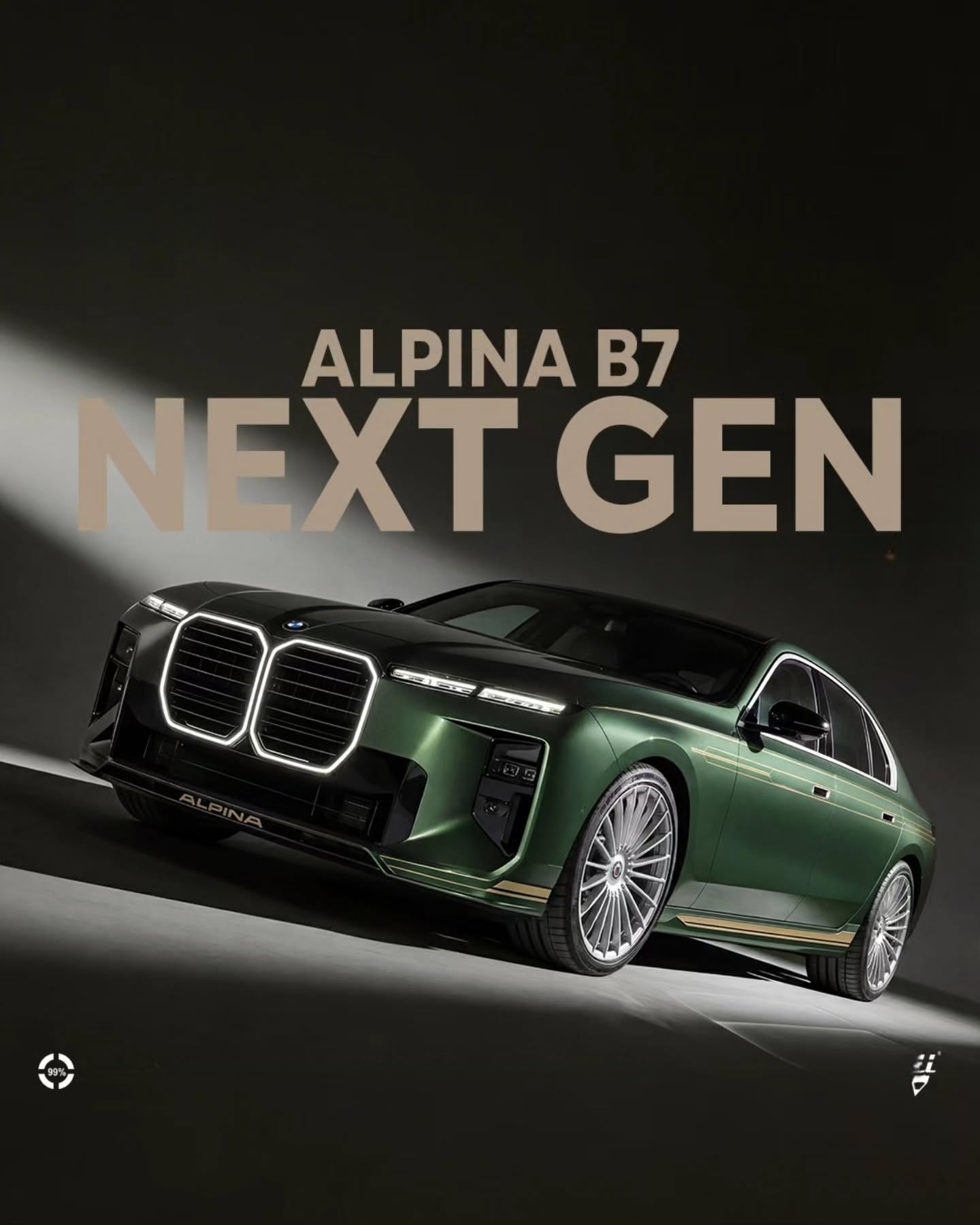 重生后的阿尔滨娜首款车型将会是ALPINA B7？bmwsky 宝马7系 阿尔滨