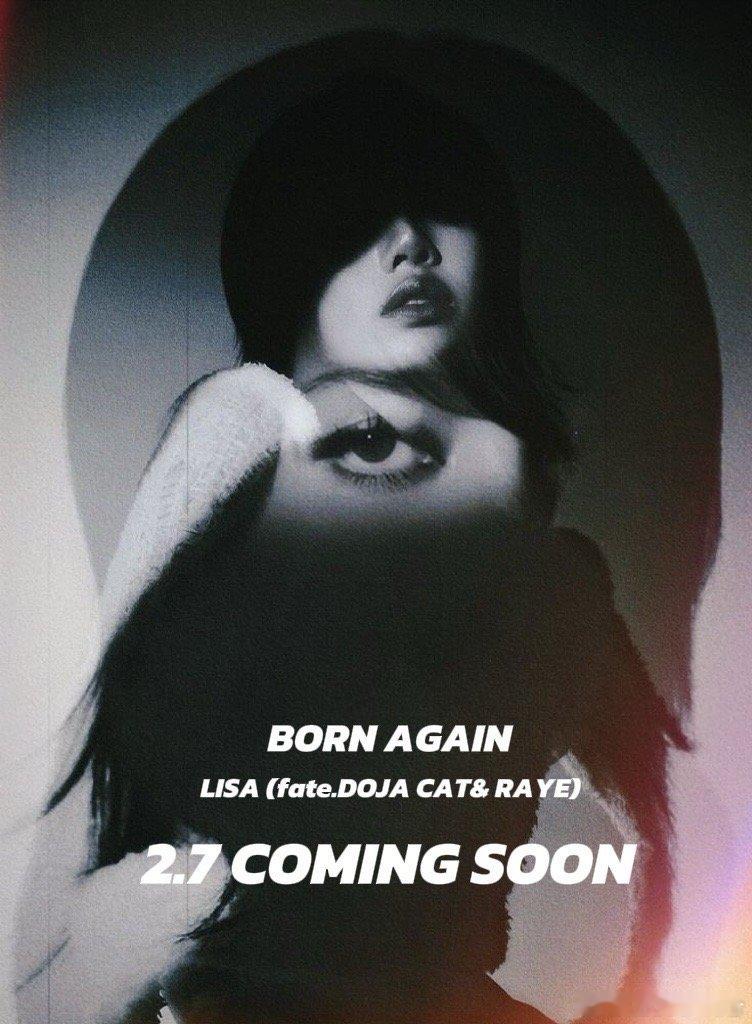 lisa官宣与豆荚猫合作 🔥 lisa更新日常照  ❤️🔥“BORN AGA