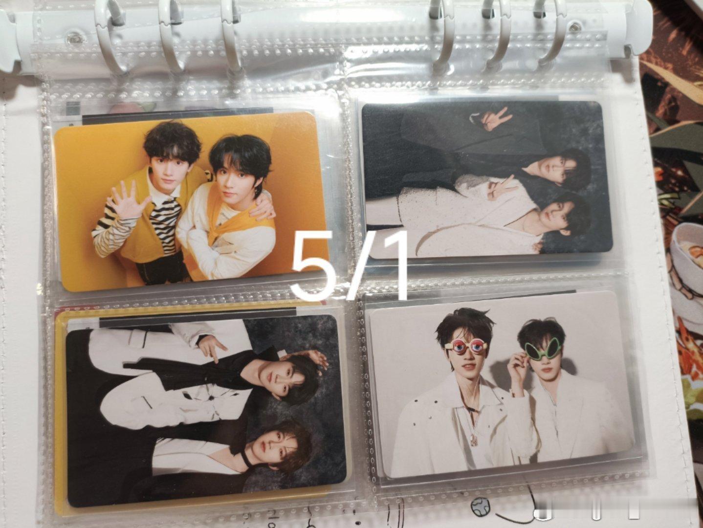 时代少年团周边中转站 出 台历双人有34 36 56 57都是7r一张 