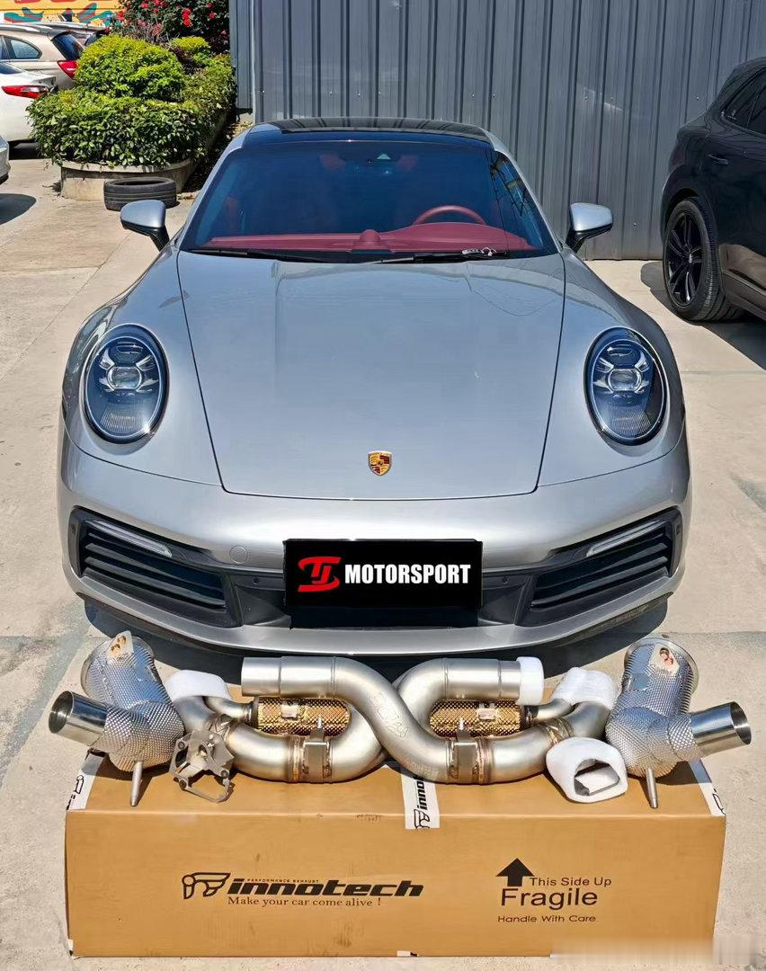 保时捷992 3.0T 升级CSK头段200目 IPE-F1排气系统 性价比拉满