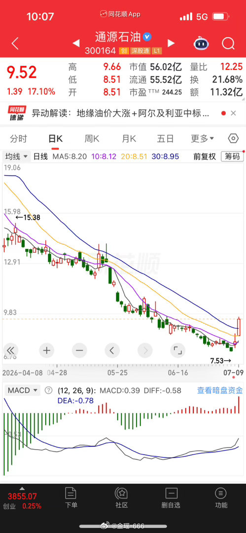 大家有没有关注过这两支？从霍尔木兹海峡原油命脉那阵开始，这俩就好像连体婴儿，特别