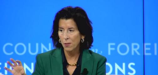 雷蒙多炒作：尖端设备绝对不能卖给中国

美国前商务部长雷蒙多当地时间11月13日