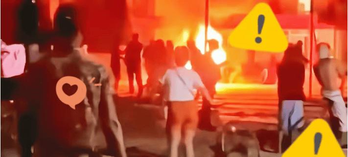 古巴莫隆火光冲天：停电 30 小时逼出抗议，办公室被纵火，5 人被捕

一场由长