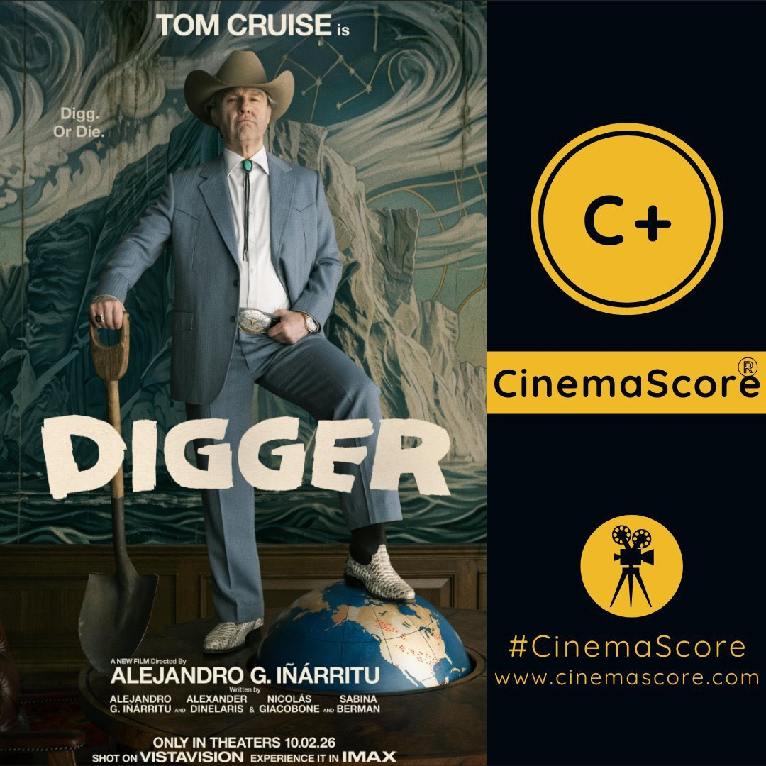 汤姆·克鲁斯的《挖掘者》和安妮·海瑟薇的《不存在的罪人》在 CinemaScor