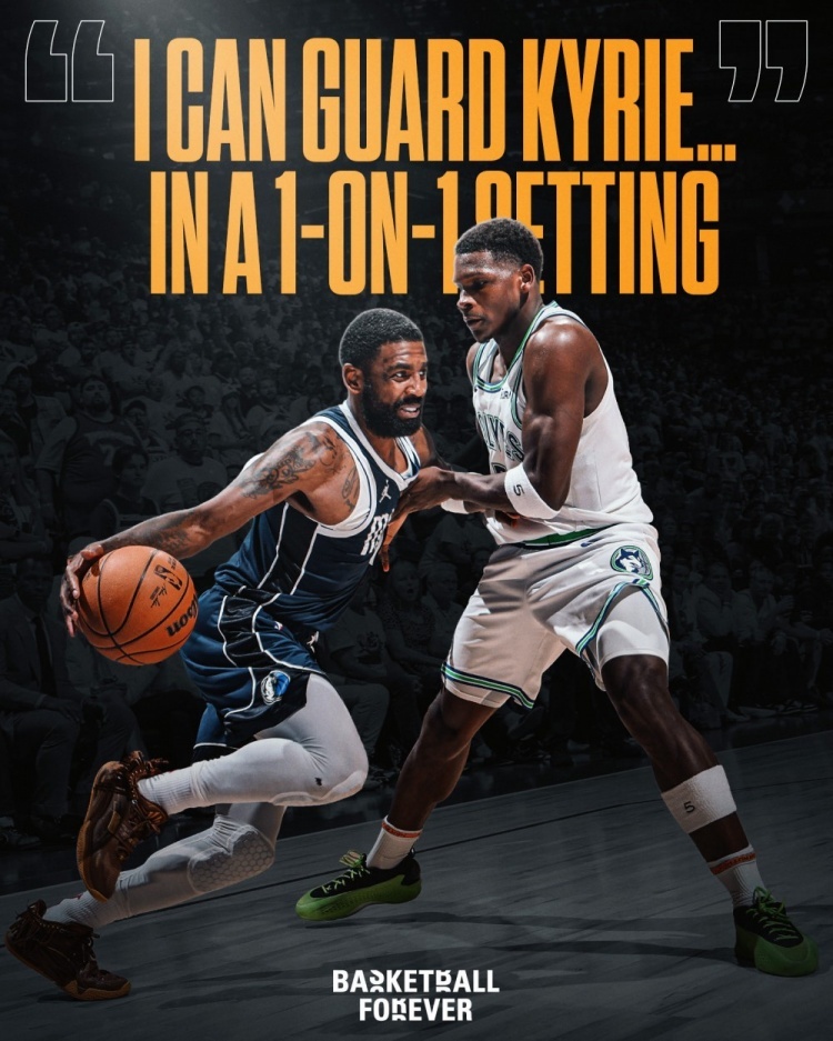 2026NBA全明星全明星媒体日采访中，爱德华兹￼谈到和欧文￼单挑。爱德华兹谈能