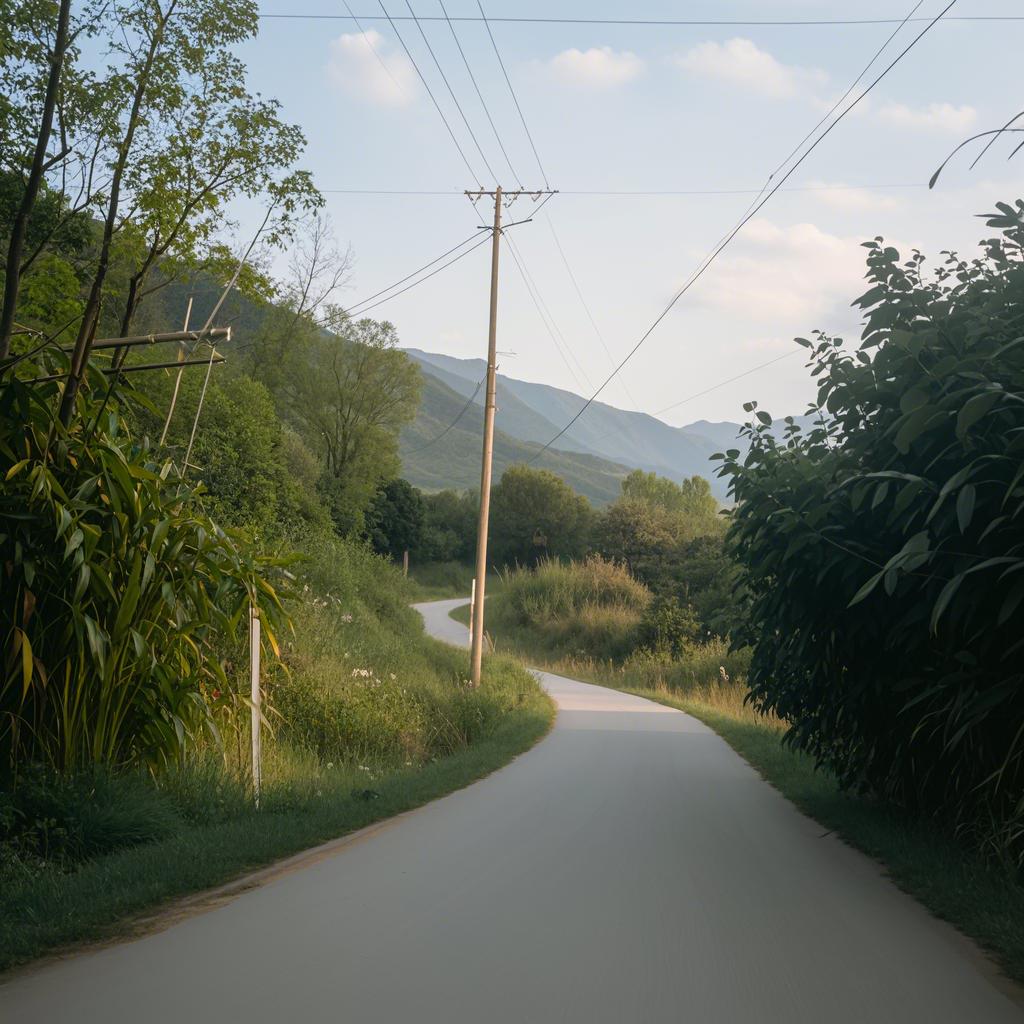 昨天看到一个女生女生发视频，
感慨村子路越修越好人越来越少。心里颇有共鸣
村路拓