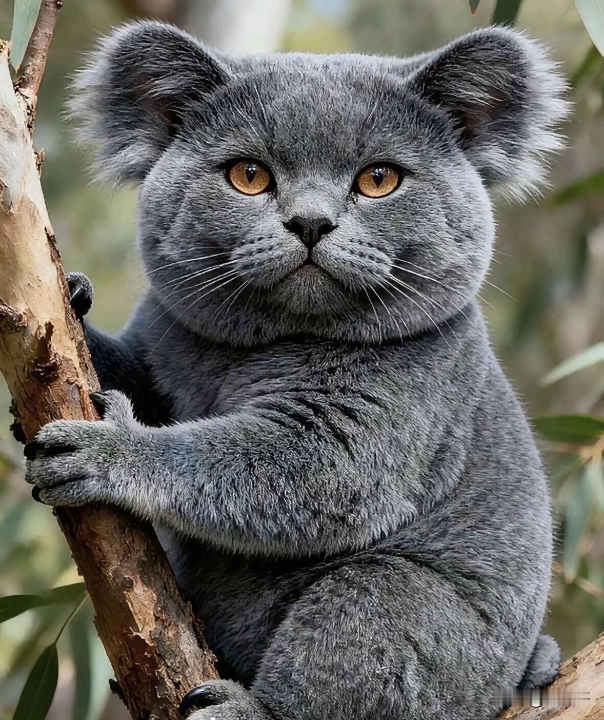 “考拉猫”？这名字听着就新奇。我琢磨着，难不成是结合了考拉和猫特点的动物？考拉软