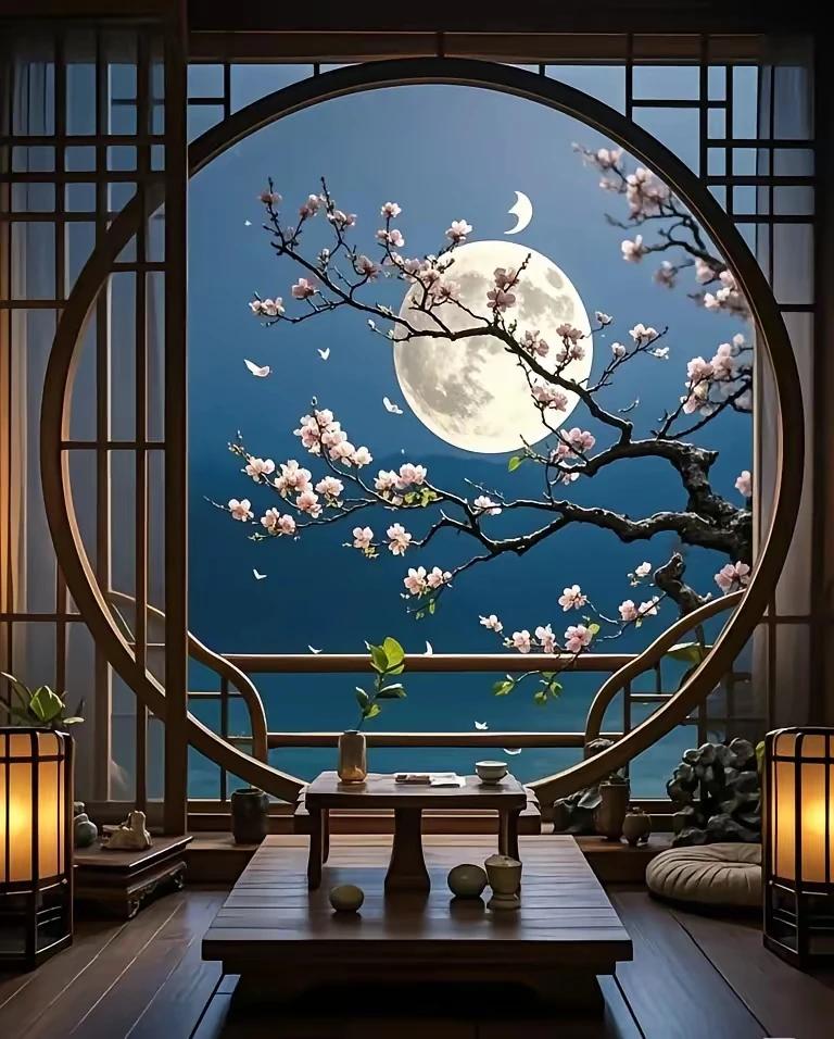 旧曲轩屏渐杳茫
罗衣曾惹杜蘅香
玉笙吹彻梨云散
月洒清辉夜寒凉