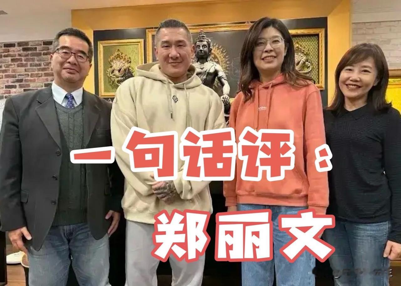 一句话评郑丽文郑丽文立场坚定、言辞犀利、格局开阔，始终坚守九二共识、坚决反“台独
