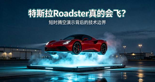 特斯拉Roadster真能飞！不是噱头，原理和限制一次性说清