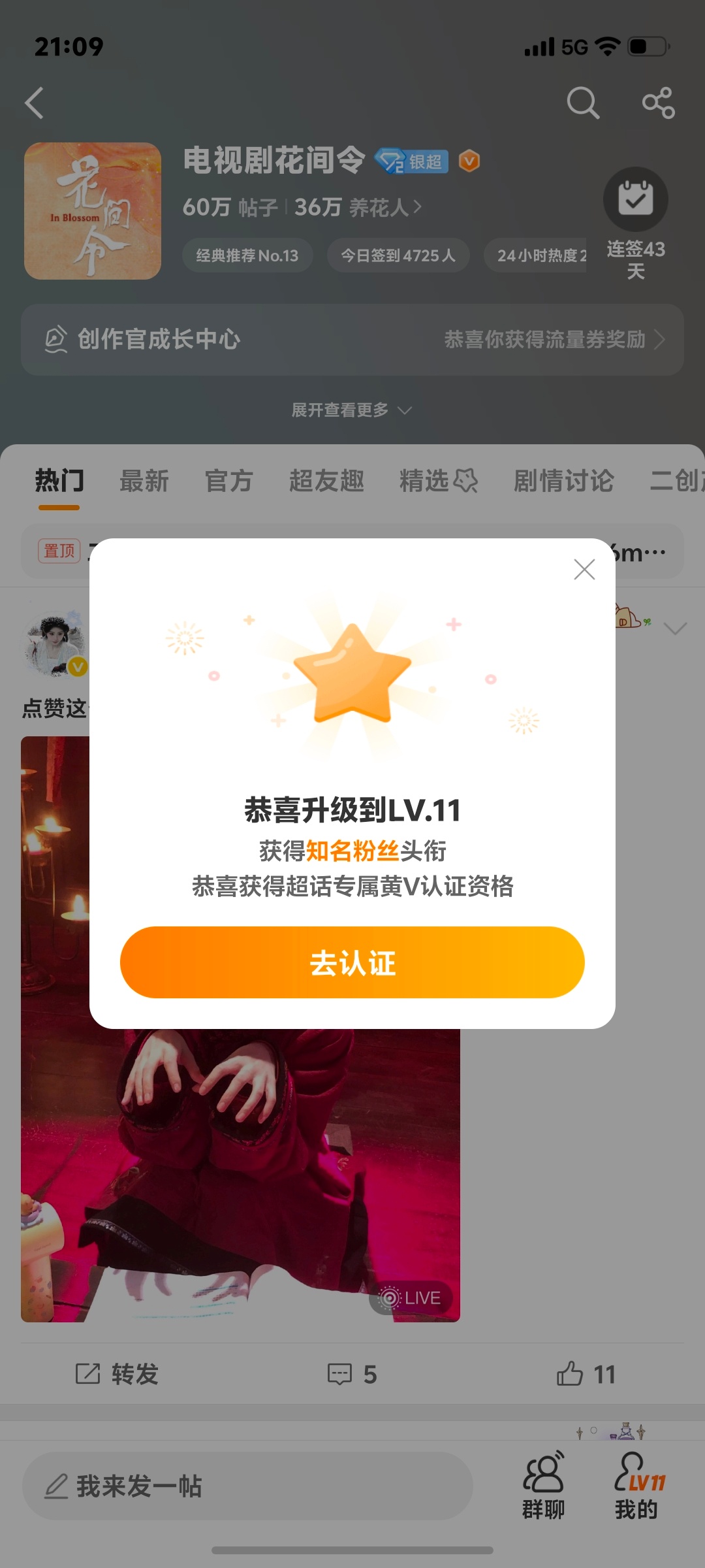 11级了