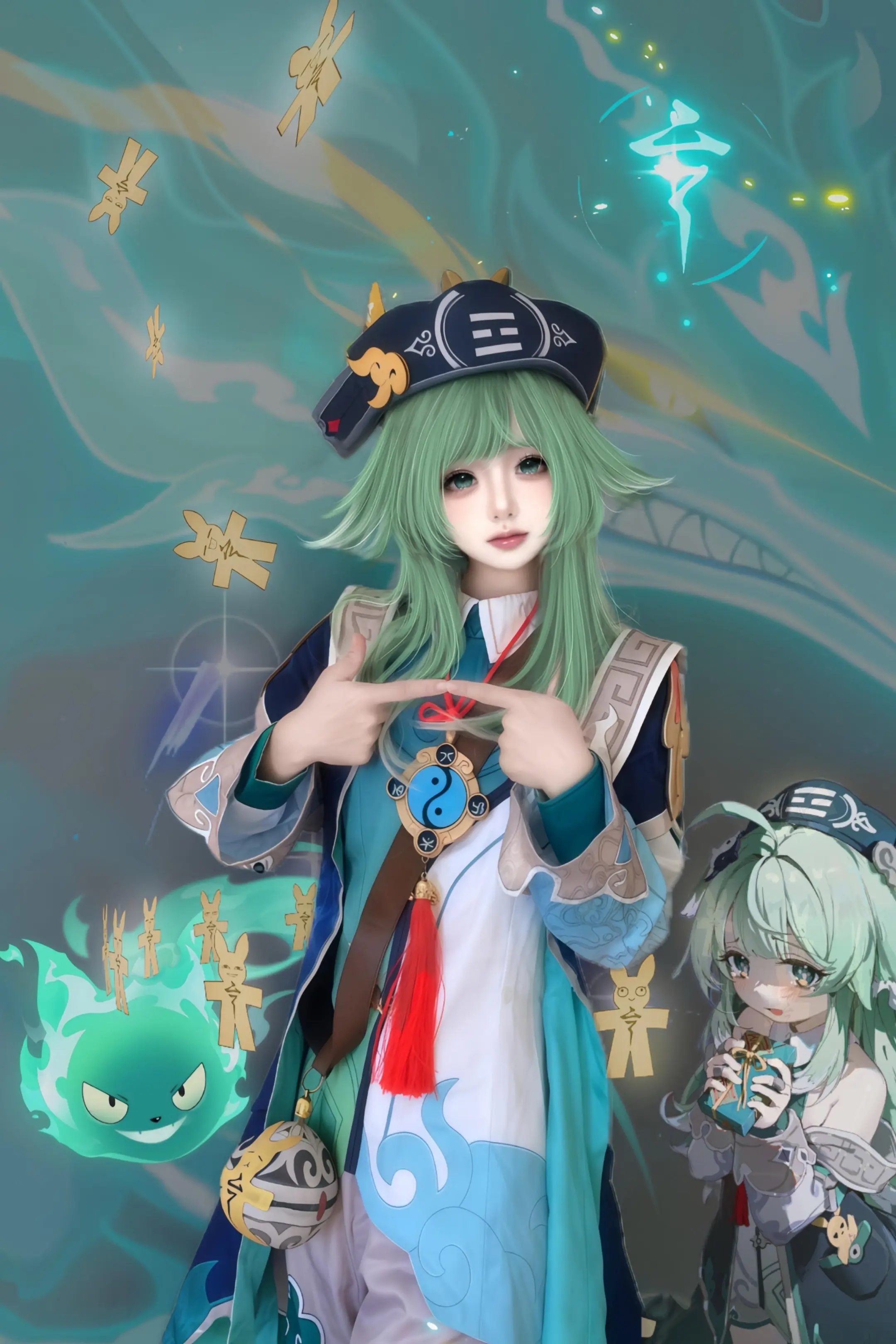 你、你好…我叫藿藿，是新上任的十王司判官。