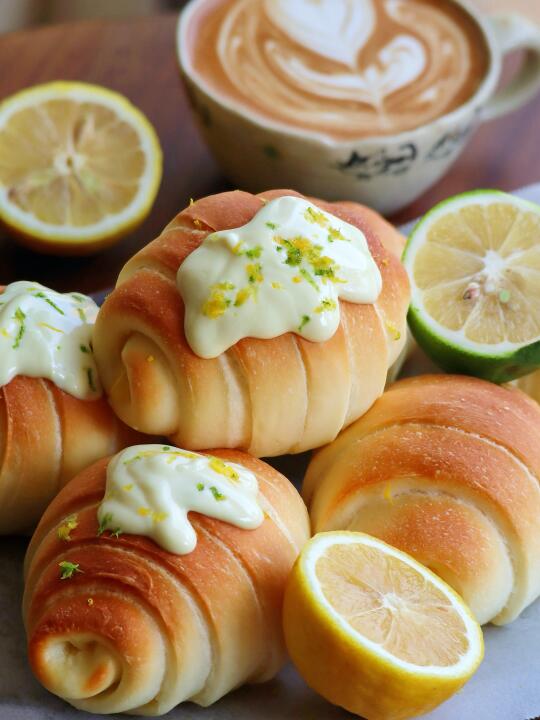 🍋夏季清新限定｜柠檬白巧海盐卷｜宅家轻松做