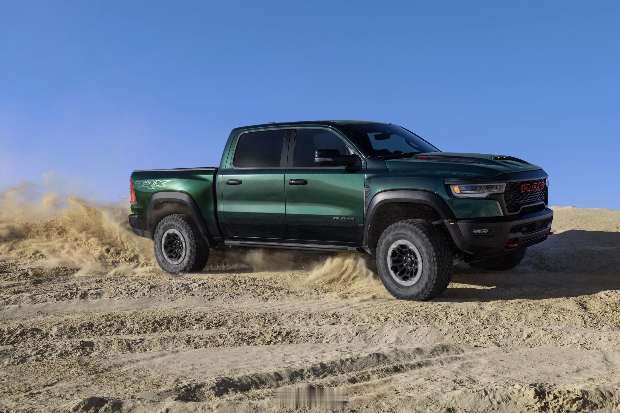 道奇公羊官方正式宣布 2027款 Ram 1500 TRX SRT 现已在海外开