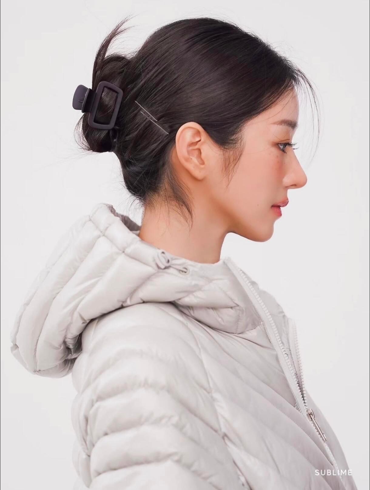徐睿知，好美的侧脸 