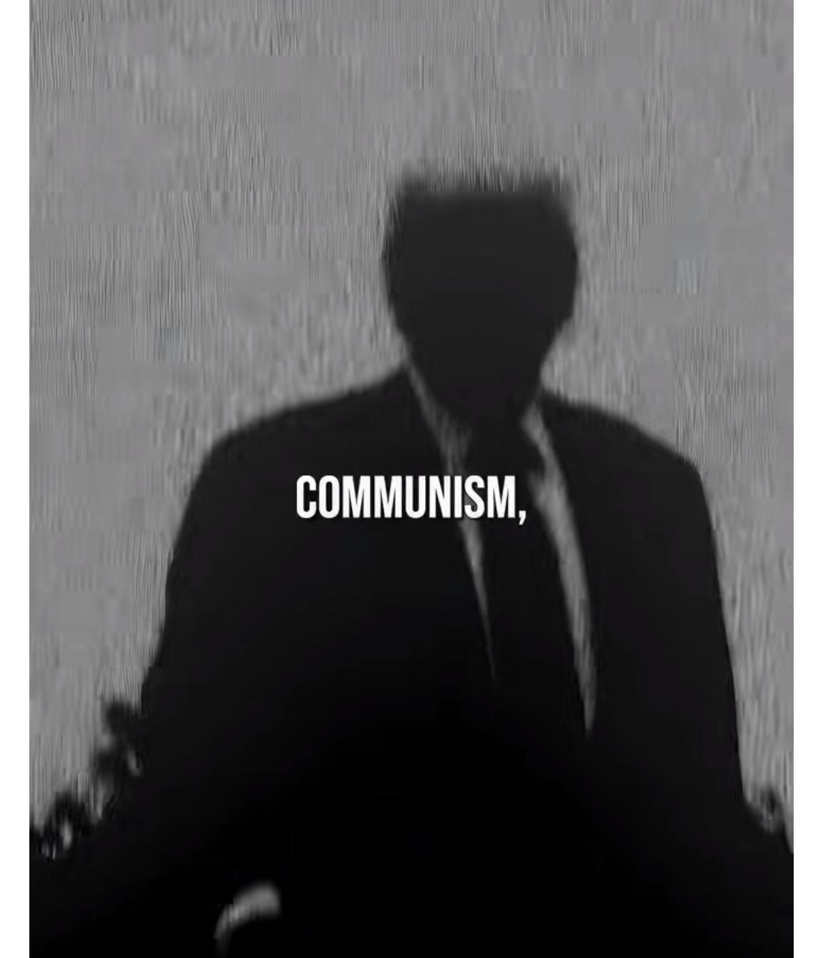 【琅河财经】美国白宫发了一个特朗普的视频：“共产主义是全世界自由人民的敌人。”