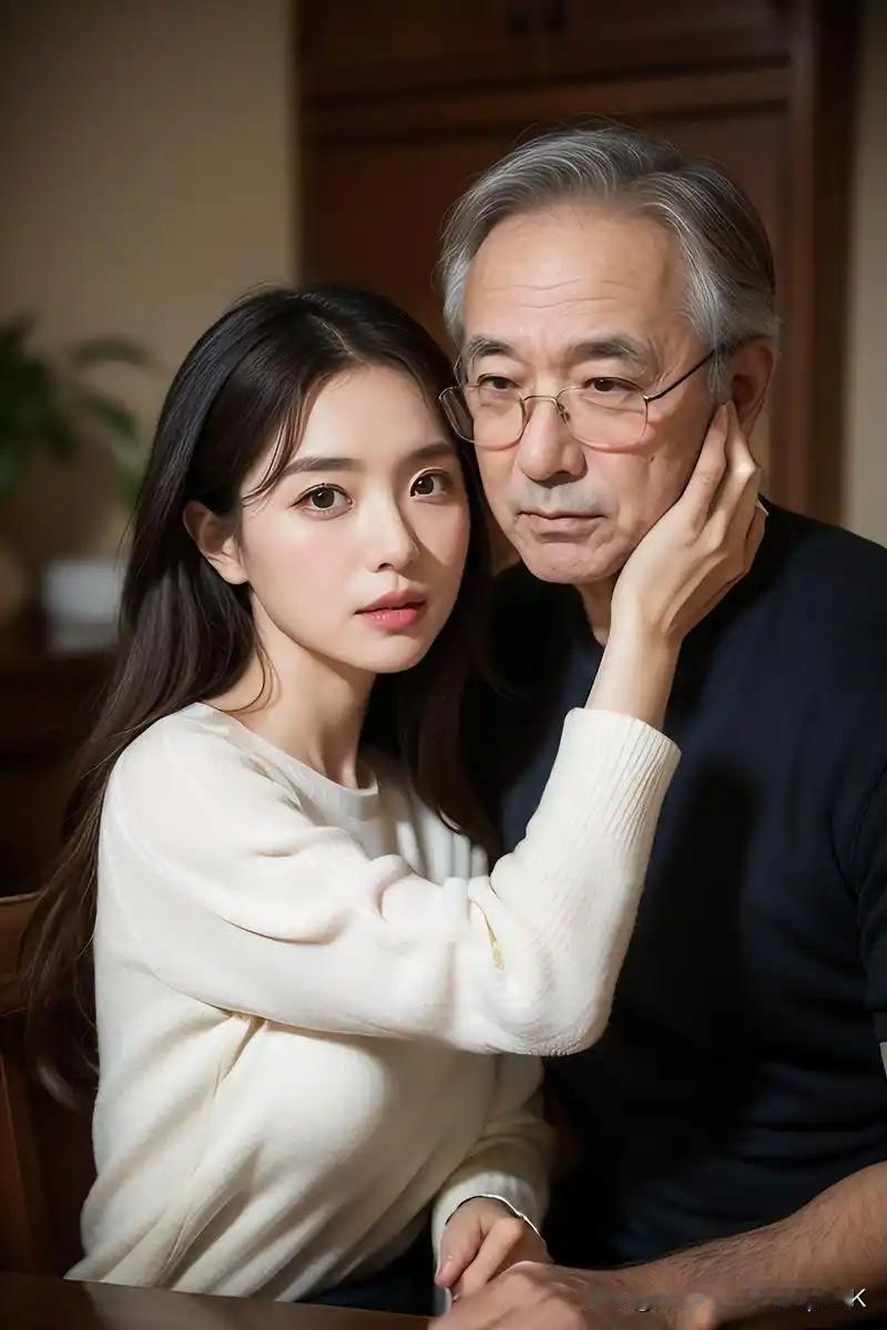 一个朋友，老伴10多年前去世了，几年前又找了一个女人。当时，他55岁，女方34岁
