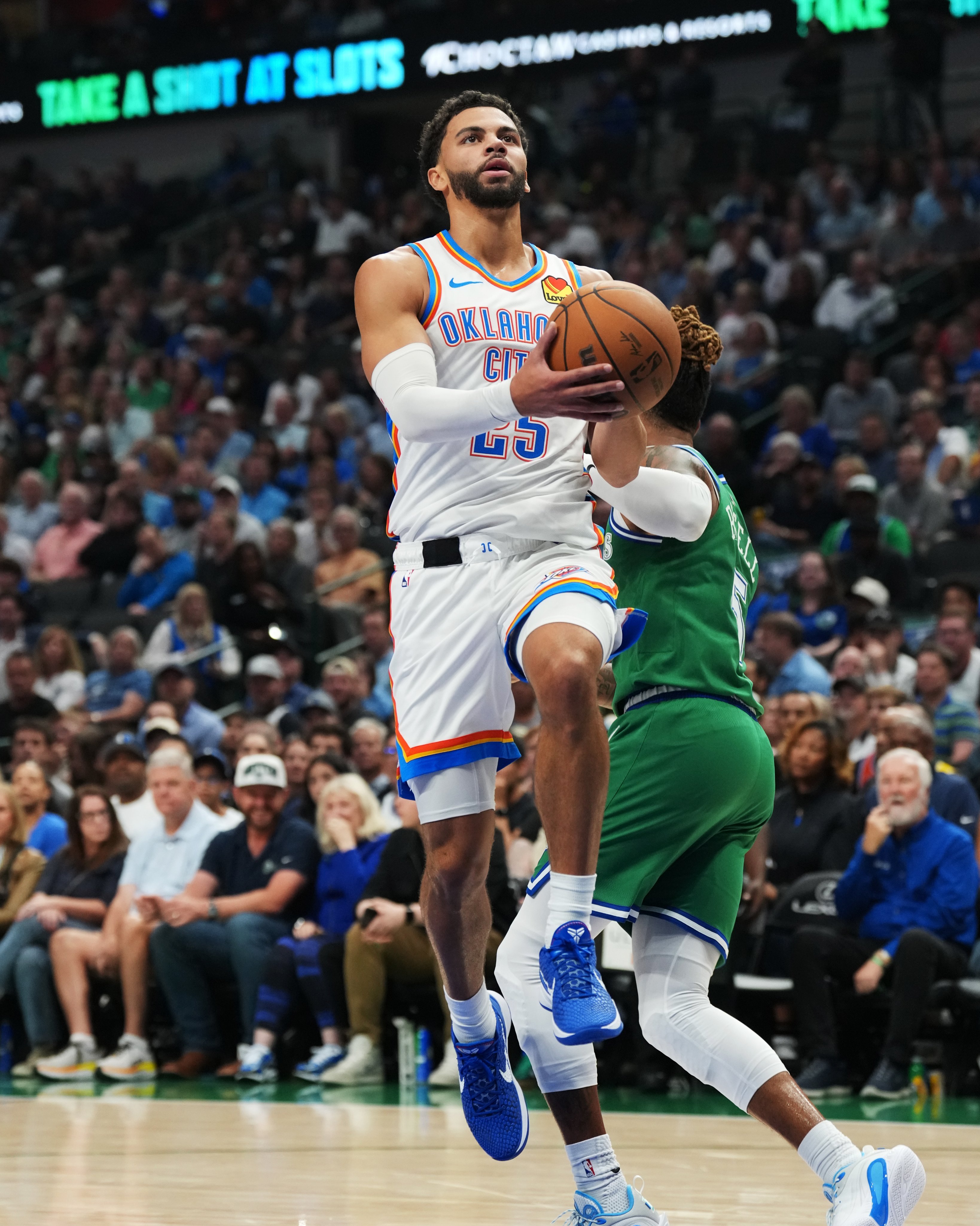 晚安大伙，晚安雷霆[月亮]雷霆战胜独行侠nba新赛季第一声加油 ​​​