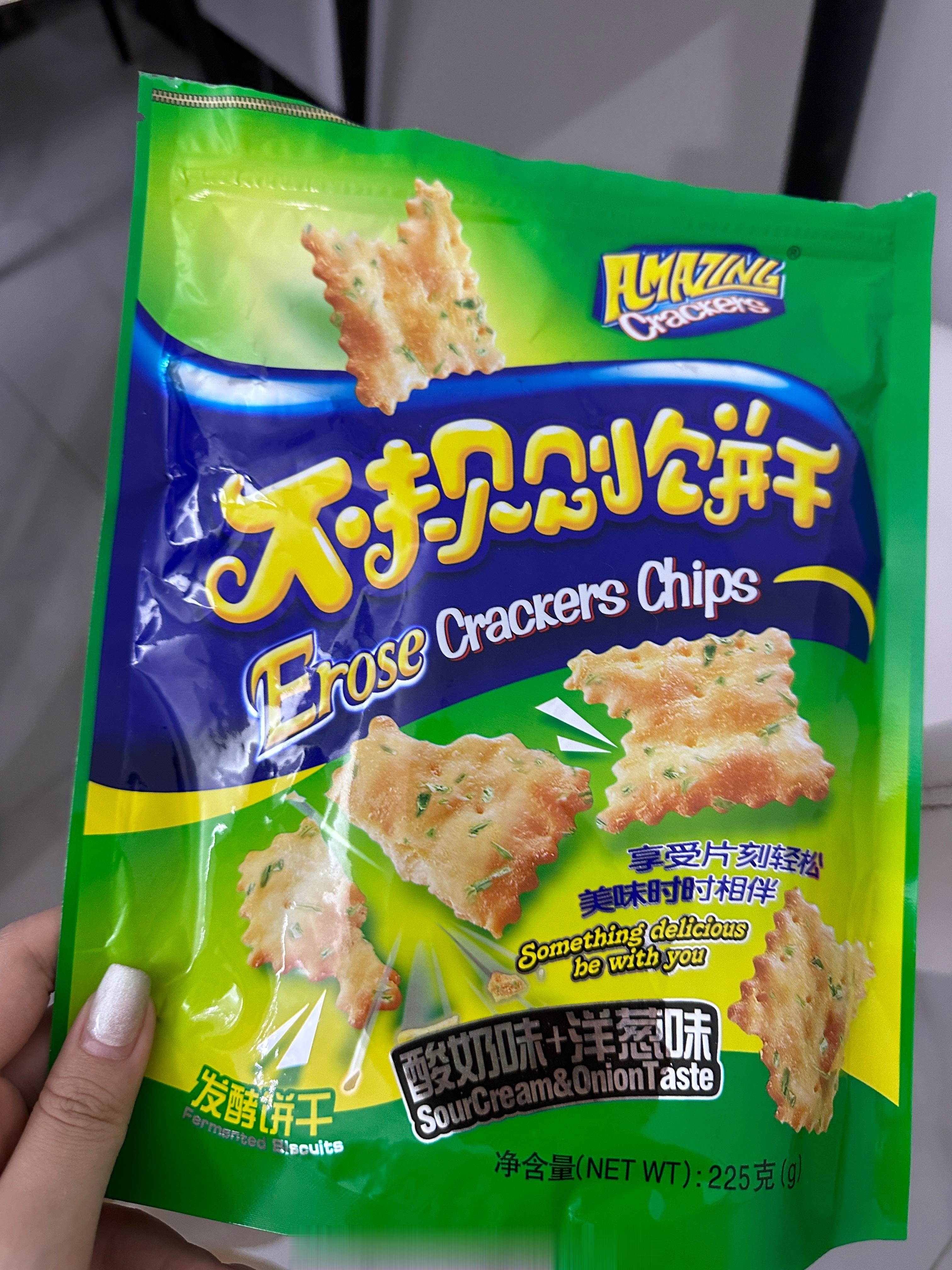 味之旅的酸奶味苏打饼干真的好好吃啊 ​​​