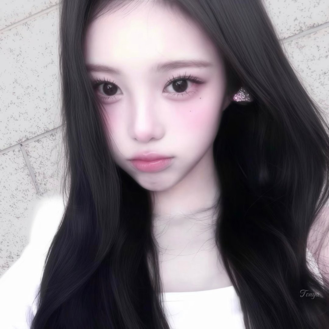 𝐒𝐡𝐚𝐫𝐞｜郑伊安头像˵>ㅿ<˵郑伊安 ｜ian｜女头｜kpop｜心连