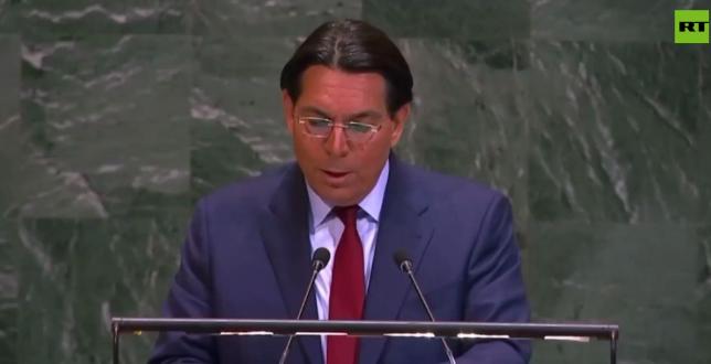 以色列这次真的破防了
以色列代表在联合国大会上指责巴基斯坦、中国、法国、伊朗达成