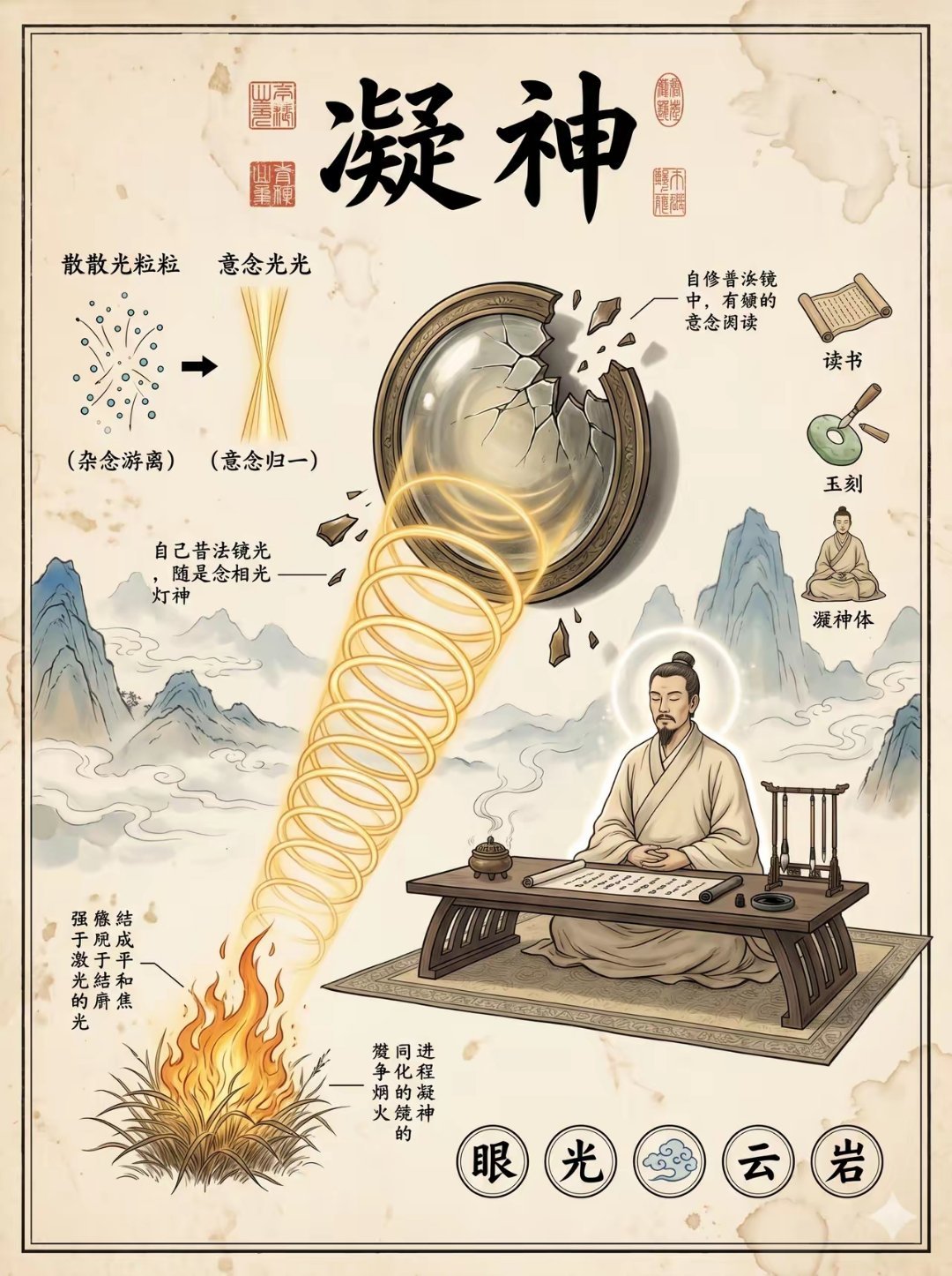 “欲成大事的修身九要。” 
