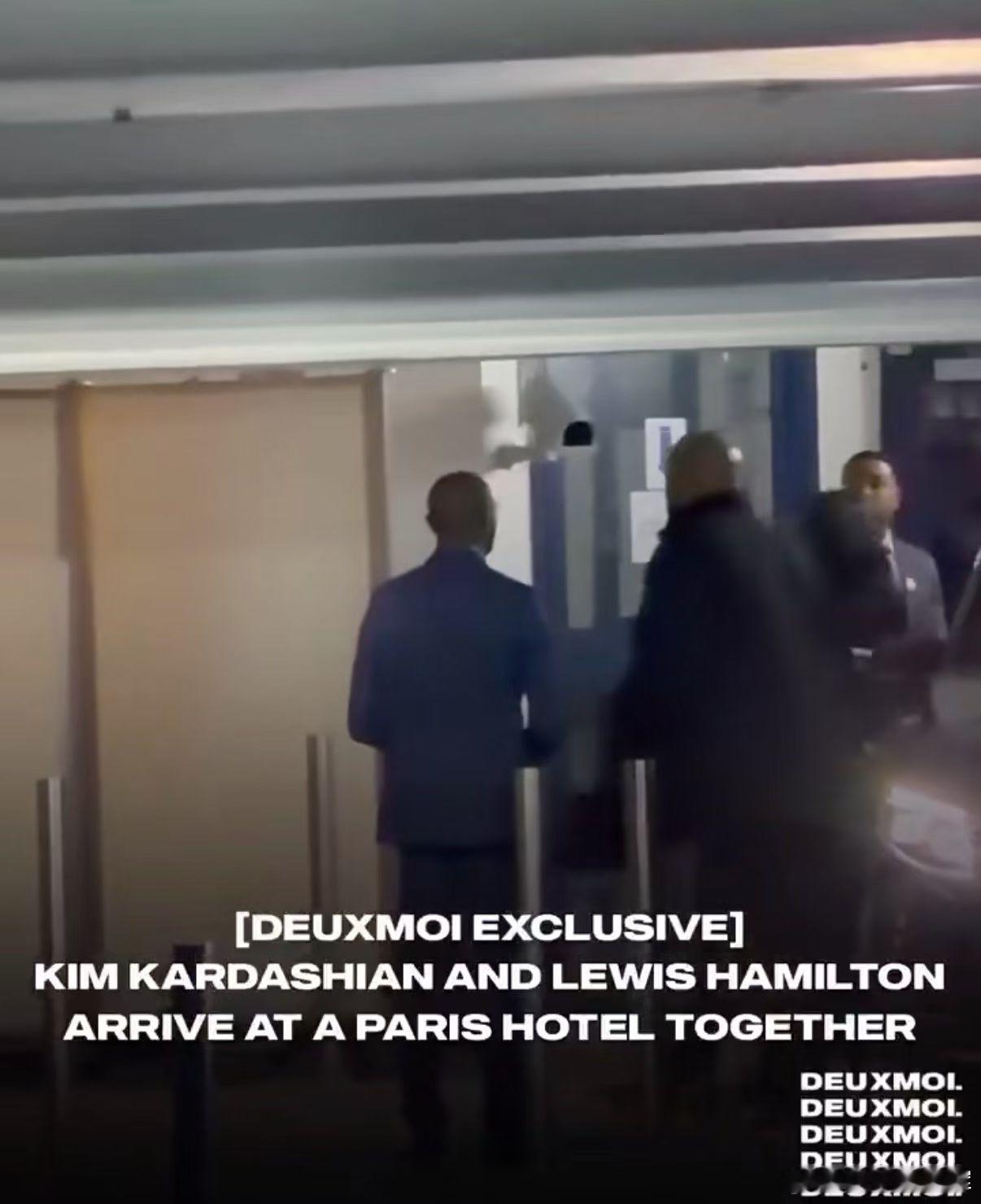 老汉你在干什么！ 曝金卡戴珊汉密尔顿恋情