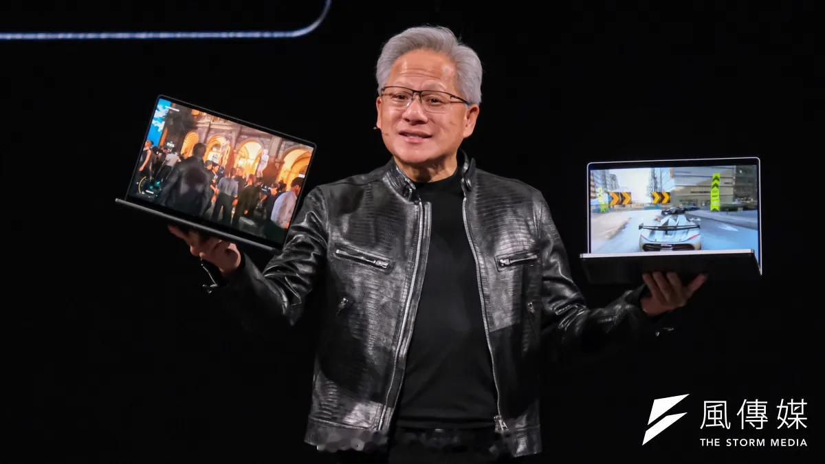 郭正亮称，黄仁勋在赖清德任内已来台5次，至今仍不愿见赖清德。他说，黄仁勋最喜欢的